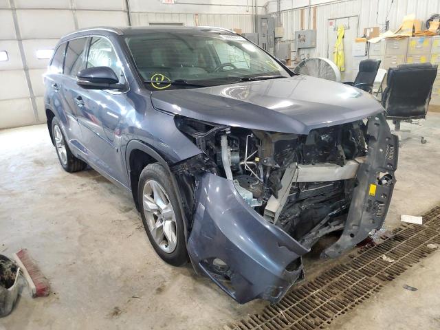 TOYOTA HIGHLANDER 2015 with VIN 5TDDKRFH0FS112932 - Photo from auction