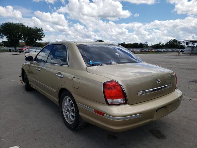 Photo 3 from auction – 2002 HYUNDAI XG 350 with VIN KMHFU45E32A184854