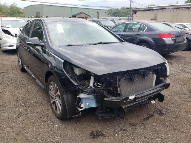 HYUNDAI SONATA SPO 2015 with VIN 5NPE34AF3FH024120 - Photo from auction