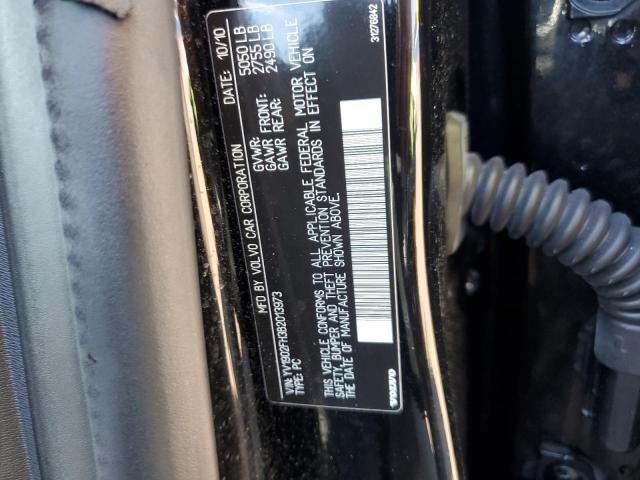 Photo 10 from auction – 2011 VOLVO S60 T6 with VIN YV1902FH3B2013973