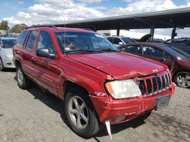 JEEP GRAND CHER 2002 with VIN 1J4GW58N82C134843 - Photo from auction