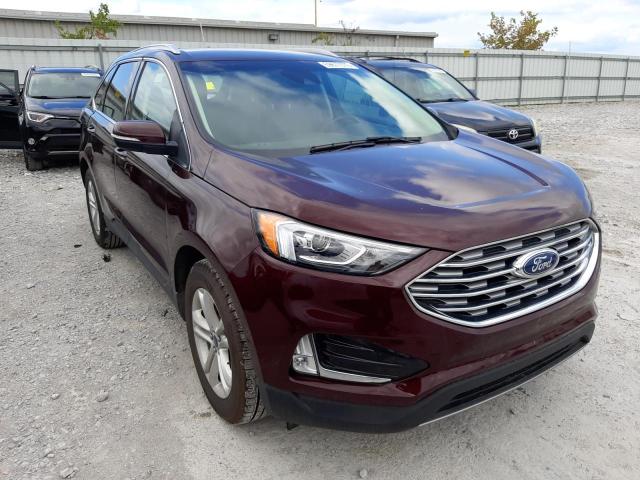 FORD EDGE SEL 2019 with VIN 2FMPK4J97KBC71762 - Photo from auction