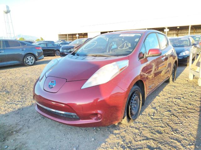 Photo 2 from auction – 2015 NISSAN LEAF S with VIN 1N4AZ0CPXFC330504