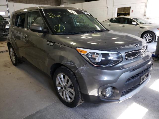 KIA SOUL + 2019 with VIN KNDJP3A53K7024704 - Photo from auction