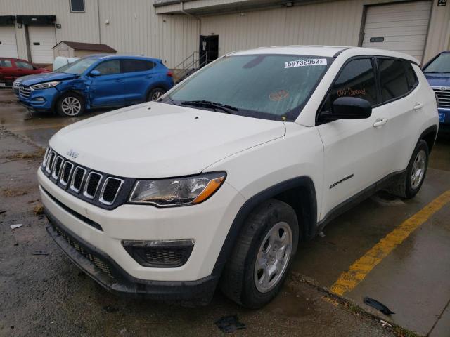 Photo 2 from auction – 2019 JEEP COMPASS SP with VIN 3C4NJCAB8KT664976