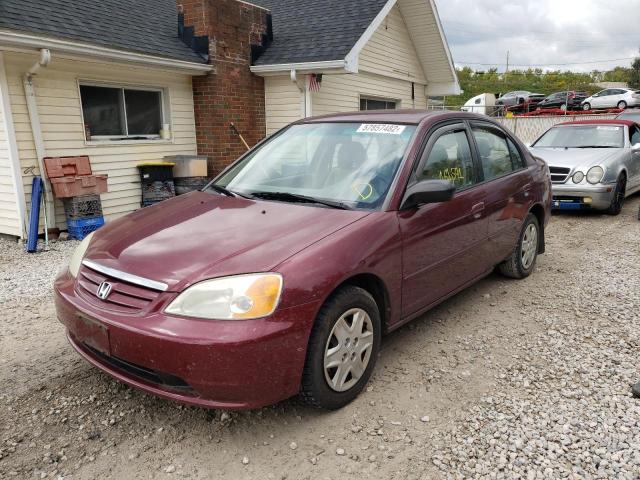 Photo 2 from auction – 2003 HONDA CIVIC LX with VIN 1HGES16573L028276
