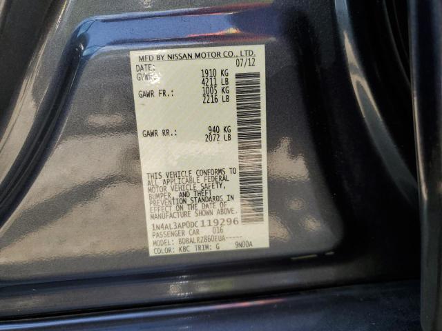 Photo 10 from auction – 2013 NISSAN ALTIMA 2.5 with VIN 1N4AL3AP0DC119296