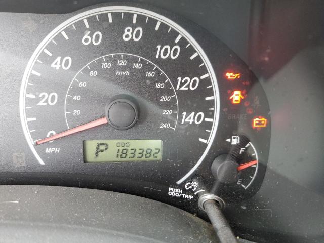 Photo 8 from auction – 2009 TOYOTA COROLLA BA with VIN 1NXBU40E09Z054450