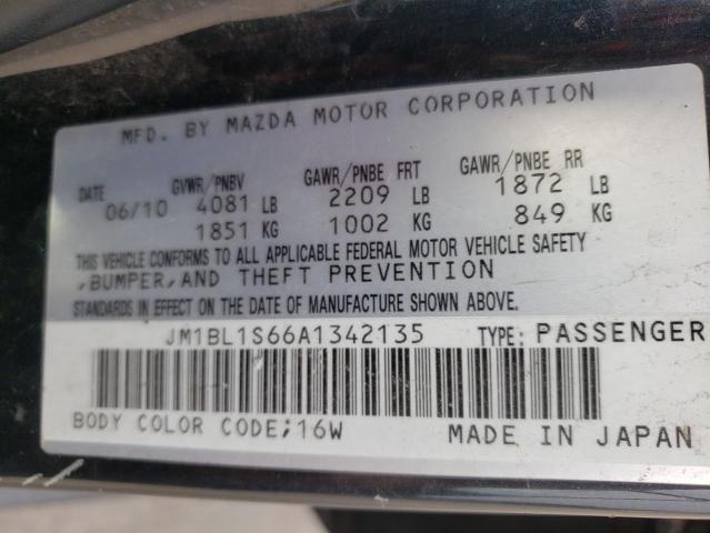 Photo 10 from auction – 2010 MAZDA 3 S with VIN JM1BL1S66A1342135