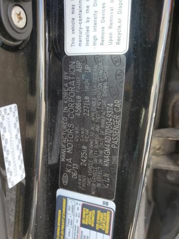 Photo 10 from auction – 2013 KIA OPTIMA HYB with VIN KNAGM4AD7D5049374