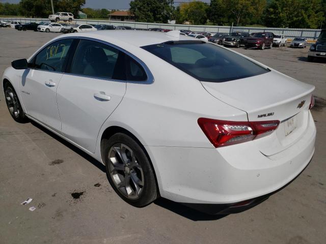 Photo 3 from auction – 2020 CHEVROLET MALIBU LT with VIN 1G1ZD5ST2LF133482