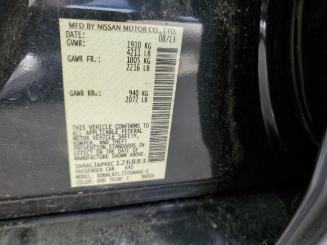 Photo 10 from auction – 2014 NISSAN ALTIMA 2.5 with VIN 1N4AL3AP4EC126883