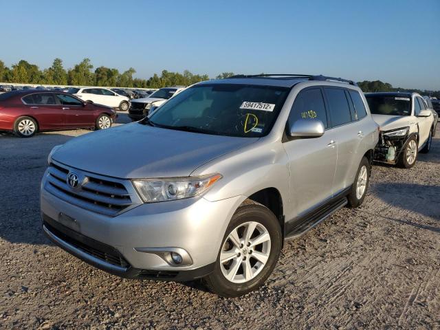 Photo 2 from auction – 2013 TOYOTA HIGHLANDER with VIN 5TDZK3EH4DS123157
