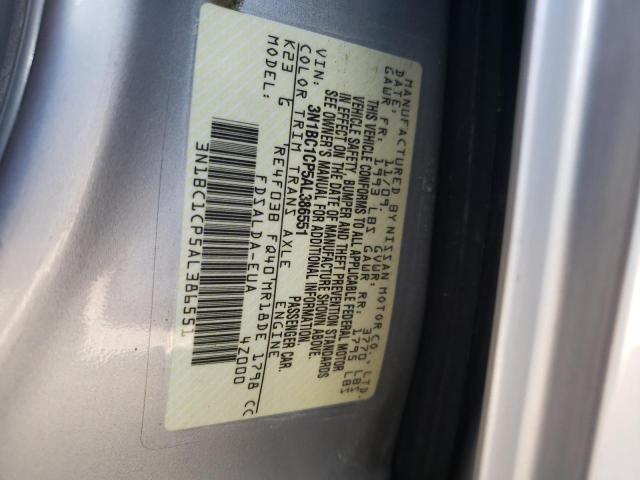 Photo 10 from auction – 2010 NISSAN VERSA S with VIN 3N1BC1CP5AL386551