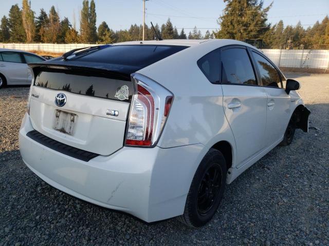Photo 4 from auction – 2012 TOYOTA PRIUS with VIN JTDKN3DU1C1593794