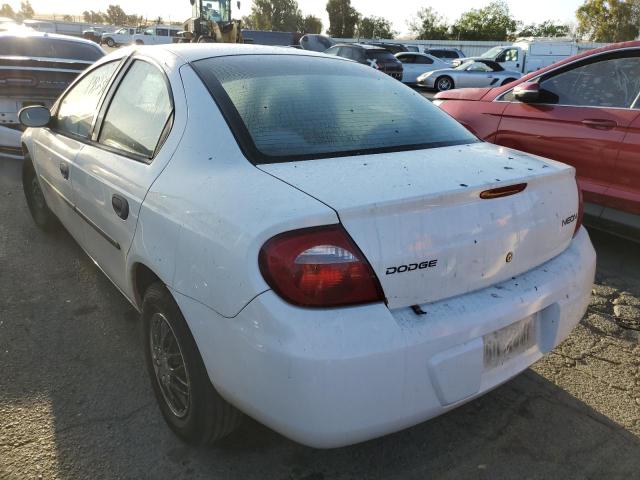Photo 3 from auction – 2005 DODGE NEON with VIN 1B3ES26C85D223255