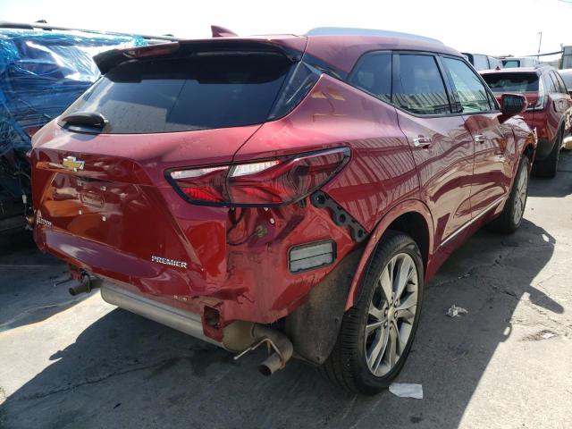 Photo 4 from auction – 2019 CHEVROLET BLAZER PRE with VIN 3GNKBFRSXKS604040