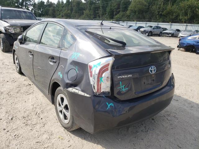 Photo 3 from auction – 2015 TOYOTA PRIUS with VIN JTDKN3DU2F1953773