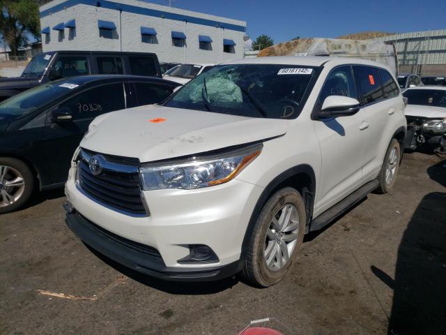 Photo 2 from auction – 2015 TOYOTA HIGHLANDER with VIN 5TDZARFH8FS010982