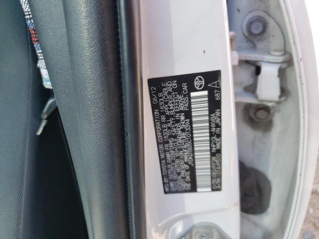 Photo 10 from auction – 2012 TOYOTA PRIUS C with VIN JTDKDTB35C1013394