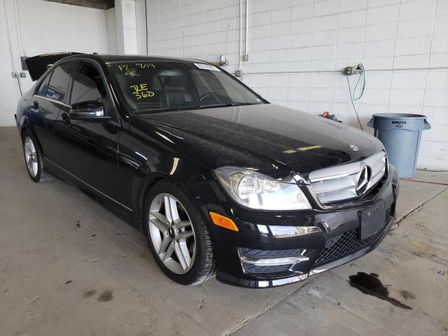 MERCEDES-BENZ C CLASS 2012 with VIN WDDGF8BB2CR191193 - Photo from auction
