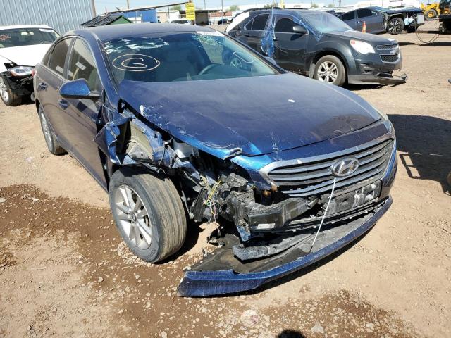 HYUNDAI SONATA SE 2016 with VIN 5NPE24AF3GH397405 - Photo from auction
