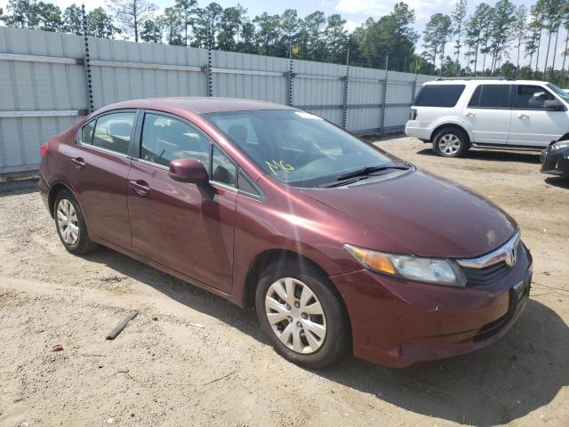 Photo 1 from auction – 2012 HONDA CIVIC LX with VIN 2HGFB2F51CH579438