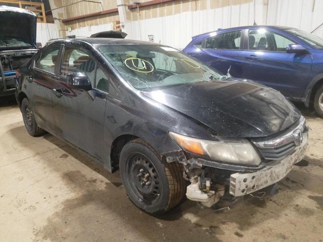 HONDA CIVIC LX 2012 with VIN 2HGFB2F52CH312440 - Photo from auction