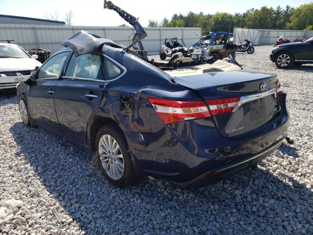 Photo 3 from auction – 2014 TOYOTA AVALON HYB with VIN 4T1BD1EBXEU021365