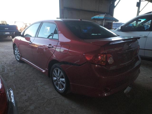 Photo 3 from auction – 2010 TOYOTA COROLLA BA with VIN 2T1BU4EE6AC386309
