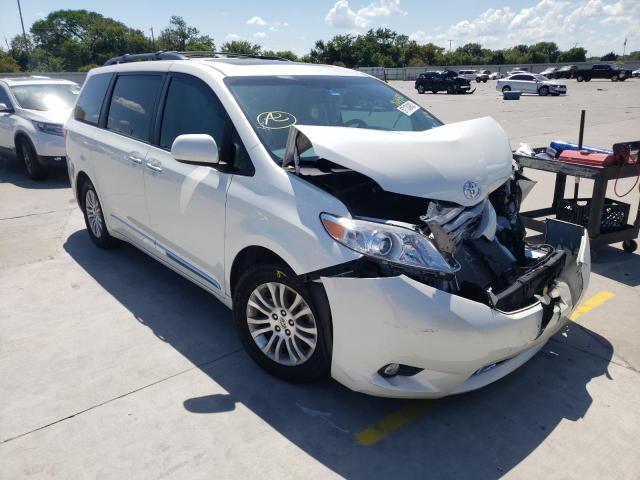 TOYOTA SIENNA XLE 2017 with VIN 5TDYZ3DC2HS866550 - Photo from auction