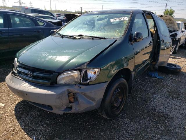 Photo 2 from auction – 2000 TOYOTA SIENNA CE with VIN 4T3ZF19C6YU189298