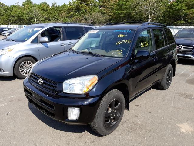 Photo 2 from auction – 2002 TOYOTA RAV4 with VIN JTEHH20V726067550