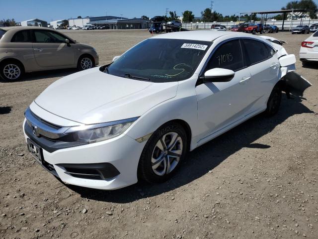 Photo 2 from auction – 2017 HONDA CIVIC LX with VIN 2HGFC2F50HH513337