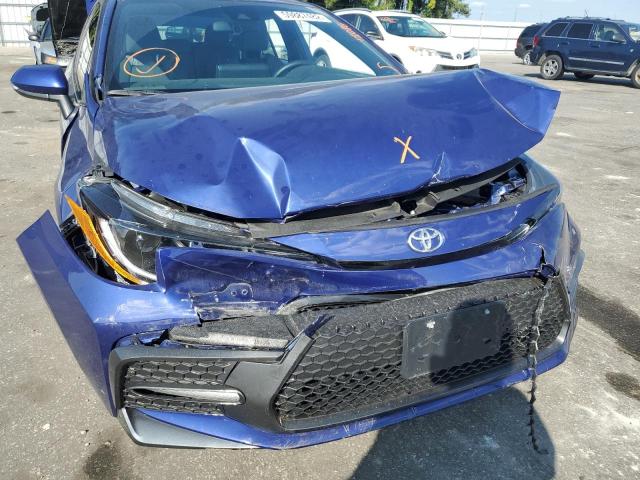 Photo 9 from auction – 2022 TOYOTA COROLLA SE with VIN 5YFS4MCE8NP105989