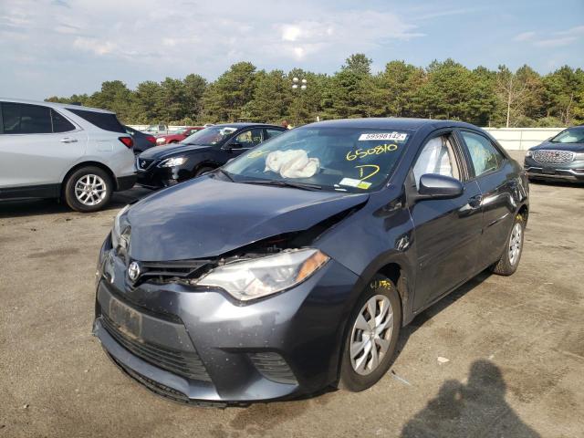 Photo 2 from auction – 2016 TOYOTA COROLLA L with VIN 2T1BURHE4GC650810