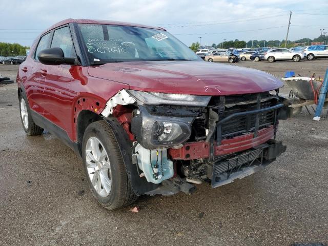 CHEVROLET TRAILBLAZE 2021 with VIN KL79MMS27MB069616 - Photo from auction