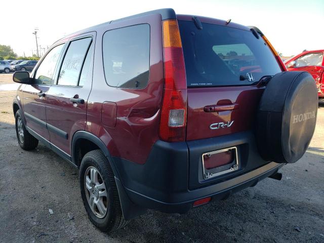Photo 3 from auction – 2004 HONDA CR-V EX with VIN JHLRD78814C058561