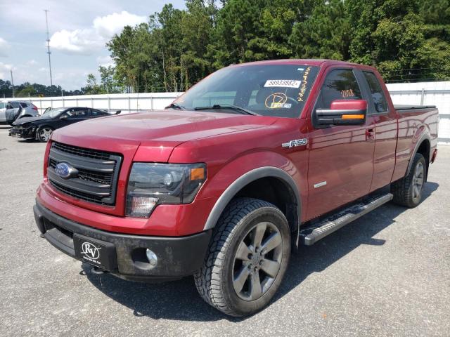 Photo 2 from auction – 2014 FORD F150 SUPER with VIN 1FTFX1ET1EFA27114