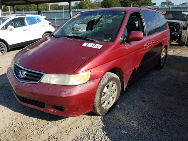 Photo 2 from auction – 2002 HONDA ODYSSEY EX with VIN 5FNRL18072B045062