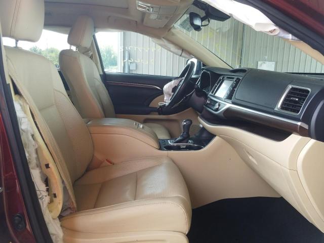 Photo 5 from auction – 2015 TOYOTA HIGHLANDER with VIN 5TDDKRFH8FS098665