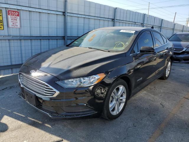 Photo 2 from auction – 2018 FORD FUSION SE with VIN 3FA6P0LU8JR140132
