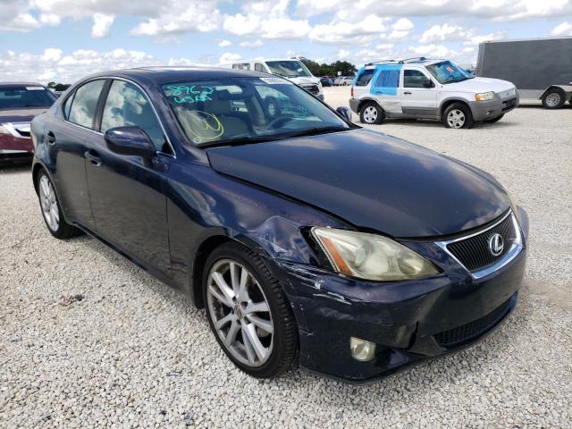 LEXUS IS 250 2007 with VIN JTHBK262072030006 - Photo from auction