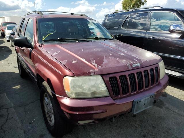 JEEP GRAND CHER 2000 with VIN 1J4GW58N2YC324923 - Photo from auction