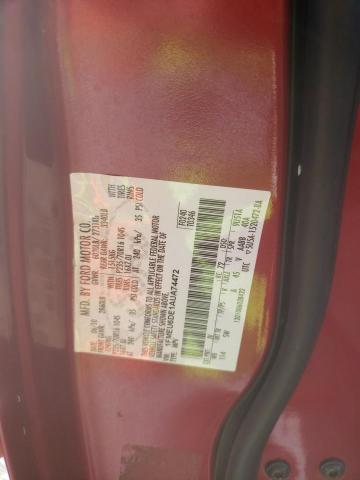 Foto 10 de la subasta – 2010 FORD EXPLORER X con VIN 1FMEU6DE1AUA74472