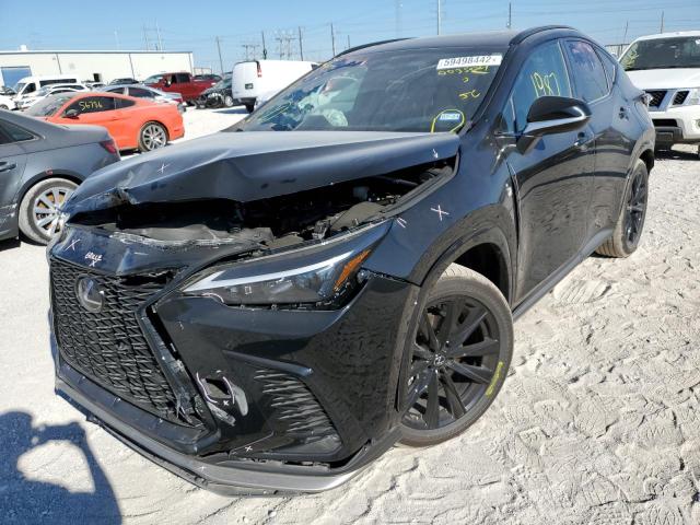 Photo 2 from auction – 2022 LEXUS NX 350 with VIN 2T2KGCEZ0NC003504