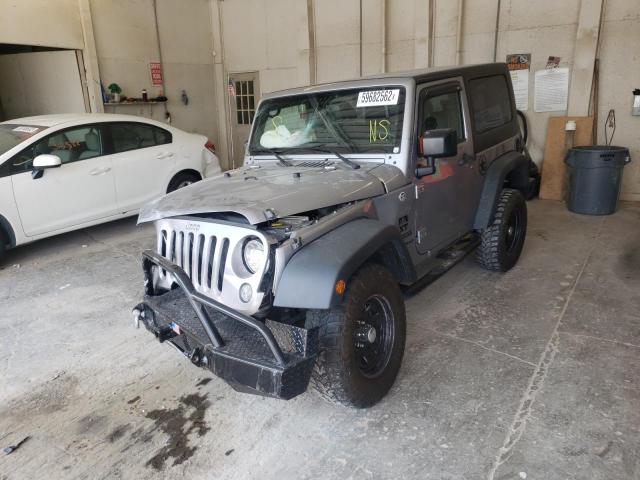 Photo 2 from auction – 2015 JEEP WRANGLER S with VIN 1C4AJWAG3FL674330