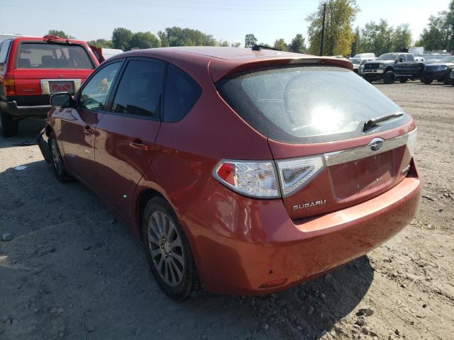 Photo 3 from auction – 2009 SUBARU IMPREZA 2. with VIN JF1GH60619H821496