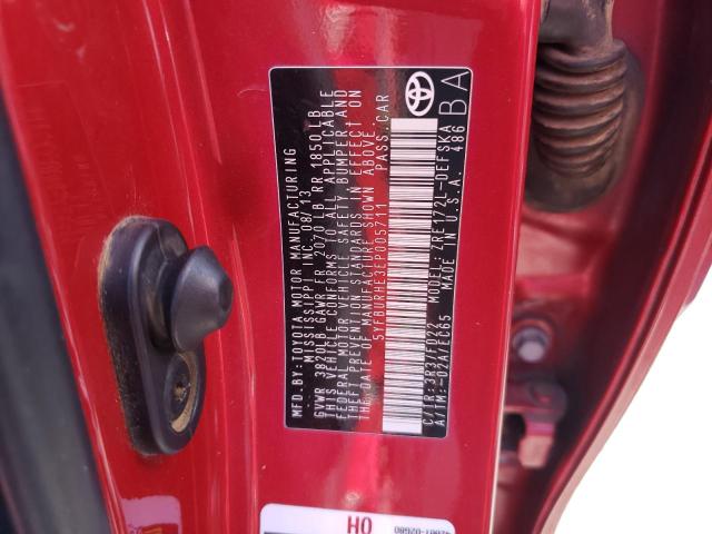 Photo 10 from auction – 2014 TOYOTA COROLLA L with VIN 5YFBURHE3EP005711