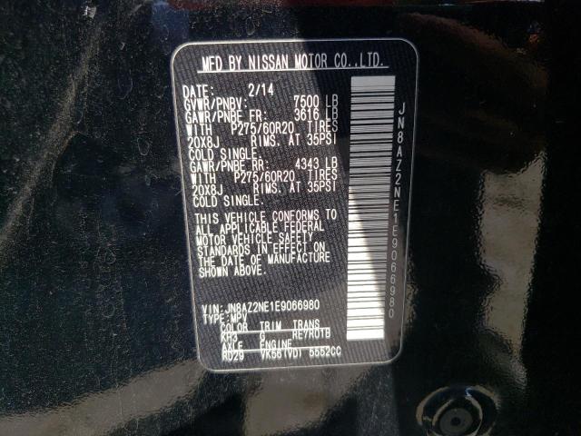 Photo 10 from auction – 2014 INFINITI QX80 with VIN JN8AZ2NE1E9066980